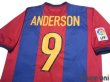 Photo4: FC Barcelona 1998-1999 Home Shirt #9 Sonny Anderson LFP Patch/Badge (4)