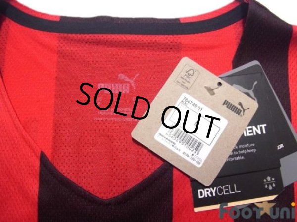 Photo5: AC Milan 2021-2022 Home Authentic Shirt #9 Olivier Giroud Serie A Tim Patch/Badge w/tags (5)