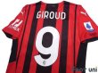 Photo4: AC Milan 2021-2022 Home Authentic Shirt #9 Olivier Giroud Serie A Tim Patch/Badge w/tags (4)