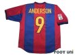 Photo2: FC Barcelona 1998-1999 Home Shirt #9 Sonny Anderson LFP Patch/Badge (2)