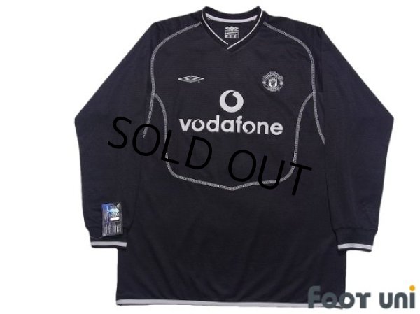 Photo1: Manchester United 2000-2002 GK Long Sleeve Shirt #1 Fabien Barthez w/tags (1)