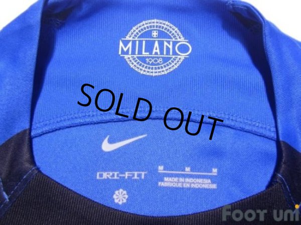 Photo5: Inter Milan 2022-2023 Home Shirt #10 Lautaro Martínez Serie A Tim Patch/Badge Coppa Italia Patch/Badge w/tags (5)