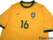 Photo3: Brazil 2000 Home Shirt #16 Leo (3)