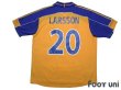 Photo2: Sweden Euro 2000 Home Shirt #20 Henrik Larsson (2)