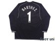 Photo2: Manchester United 2000-2002 GK Long Sleeve Shirt #1 Fabien Barthez w/tags (2)