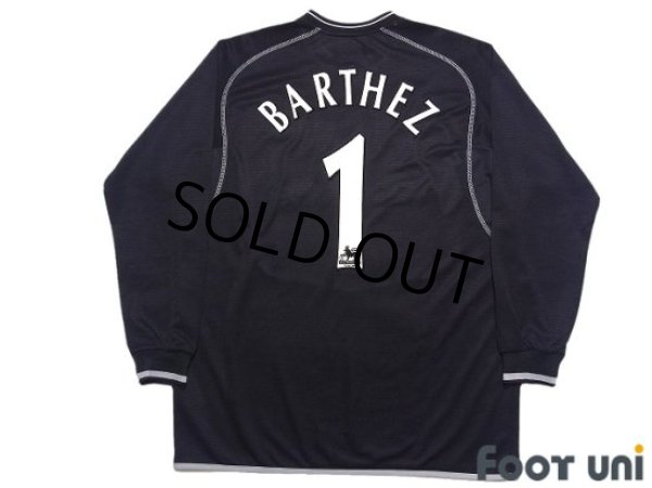 Photo2: Manchester United 2000-2002 GK Long Sleeve Shirt #1 Fabien Barthez w/tags (2)
