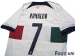 Photo4: Portugal 2022 Away Shirt #7 Cristiano Ronaldo w/tags (4)