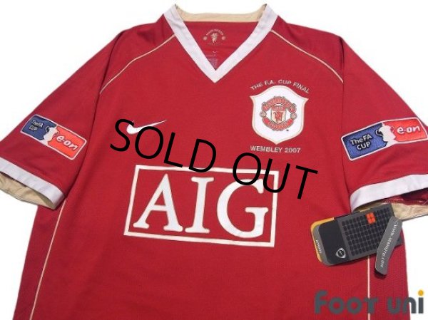 Photo3: Manchester United 2006-2007 Home Shirt #8 Wayne Rooney The FA CUP e-on Patch/Badge w/tags (3)
