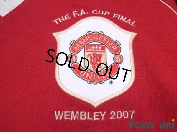 Photo6: Manchester United 2006-2007 Home Shirt #8 Wayne Rooney The FA CUP e-on Patch/Badge w/tags (6)