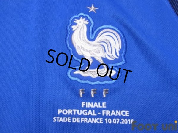 Photo6: France Euro 2016 Home Shirt #15 Paul Pogba UEFA Euro 2016 Patch/Badge Respect Patch/Badge w/tags (6)