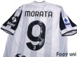 Photo4: Juventus 2021-2022 Home Authentic Shirt #9 Alvaro Morata Serie A Tim Patch/Badge w/tags (4)