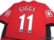 Photo4: Manchester United 2002-2004 Home Shirt #11 Ryan Giggs (4)