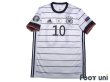 Photo1: Germany 2020-2021 Home Shirt #10 Serge Gnabry UEFA Euro 2020 Patch/Badge w/tags (1)