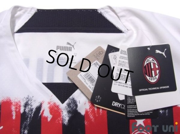 Photo5: AC Milan 2021-2022 4Th Authentic Shirt #9 Olivier Giroud NEMEN collaboration model Serie A Tim Patch/Badge w/tags (5)