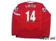 Photo2: Manchester United 2004-2006 Home Long Sleeve Shirt #14 Alan Smith BARCLAYS PREMIERSHIP Patch/Badge (2)