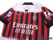 Photo3: AC Milan 2021-2022 4Th Authentic Shirt #9 Olivier Giroud NEMEN collaboration model Serie A Tim Patch/Badge w/tags (3)