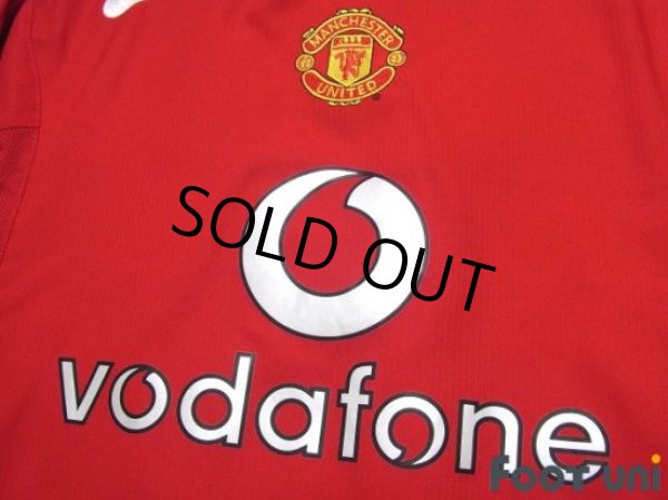 Photo7: Manchester United 2004-2006 Home Long Sleeve Shirt #14 Alan Smith BARCLAYS PREMIERSHIP Patch/Badge (7)