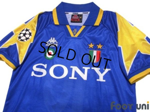 Photo3: Juventus 1995-1996 Away Reprint Shirt #10 Del Piero (3)