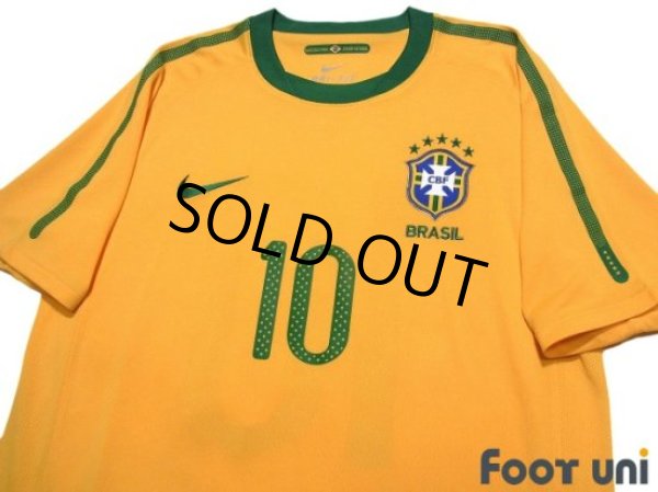 Photo3: Brazil 2010 Home Shirt #10 Kaka (3)