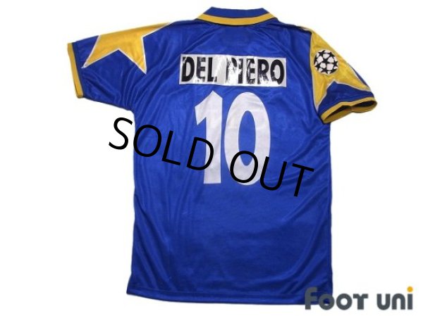 Photo2: Juventus 1995-1996 Away Reprint Shirt #10 Del Piero (2)