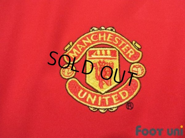 Photo6: Manchester United 2002-2004 Home Long Sleeve Shirt #6 Rio Ferdinand The F.A. Premier League Patch/Badge (6)