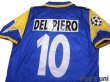 Photo4: Juventus 1995-1996 Away Reprint Shirt #10 Del Piero (4)