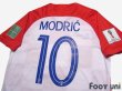 Photo4: Croatia 2018 Home Shirt #10 Luka Modrić FIFA World Cup Russia 2018 Patch/Badge (4)