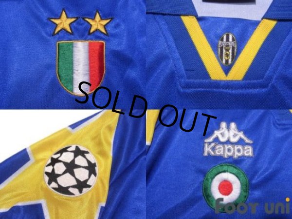 Photo6: Juventus 1995-1996 Away Reprint Shirt #10 Del Piero (6)