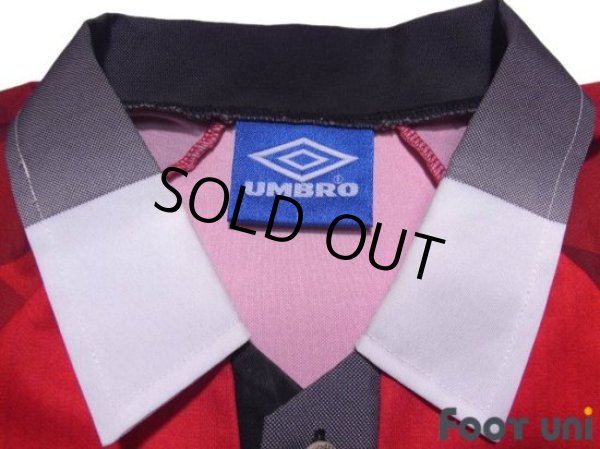 Photo4: Manchester United 1996-1998 Home Shirt (4)