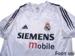 Photo3: Real Madrid 2004-2005 Home Authentic Shirt LFP Patch/Badge (3)