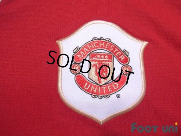 Photo5: Manchester United 2006-2007 Home Shirt (5)