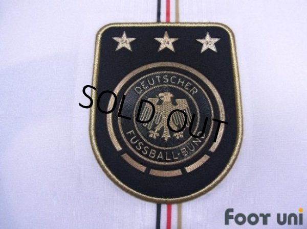 Photo6: Germany 2010 Home Long Sleeve Authentic Shirt #23 Mario Gomez (6)