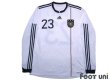 Photo1: Germany 2010 Home Long Sleeve Authentic Shirt #23 Mario Gomez (1)