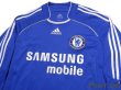 Photo3: Chelsea 2006-2008 Home Authentic Long Sleeve Shirt #13 Michael Ballack (3)