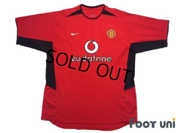 Photo1: Manchester United 2002-2004 Home Shirt #10 Van Nistelrooy (1)