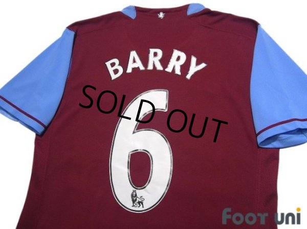 Photo4: Aston Villa 2007-2008 Home Authentic Shirt #6 Gareth Barry (4)