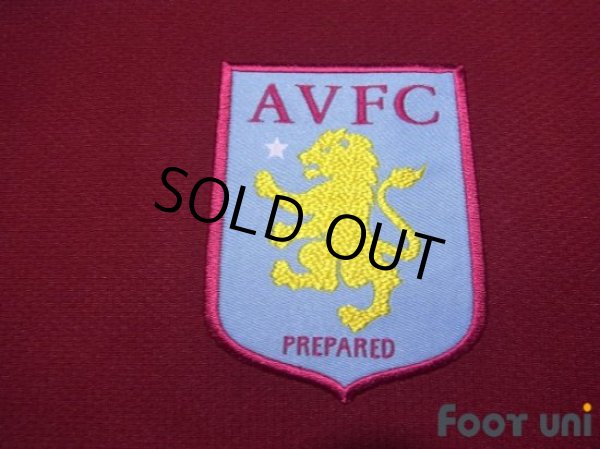 Photo6: Aston Villa 2007-2008 Home Authentic Shirt #6 Gareth Barry (6)