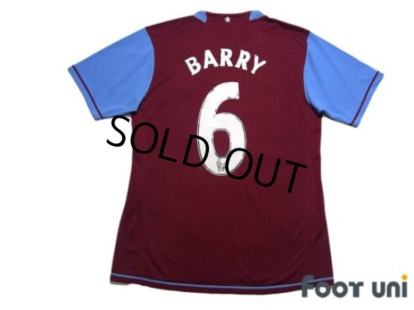 Photo2: Aston Villa 2007-2008 Home Authentic Shirt #6 Gareth Barry (2)