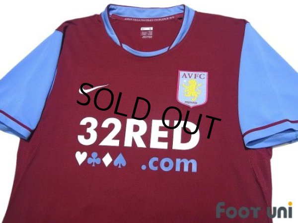 Photo3: Aston Villa 2007-2008 Home Authentic Shirt #6 Gareth Barry (3)