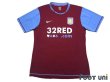 Photo1: Aston Villa 2007-2008 Home Authentic Shirt #6 Gareth Barry (1)