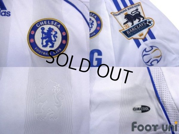 Photo6: Chelsea 2006-2007 Away Shirt #8 Frank Lampard BARCLAYS PREMIERSHIP Patch/Badge (6)
