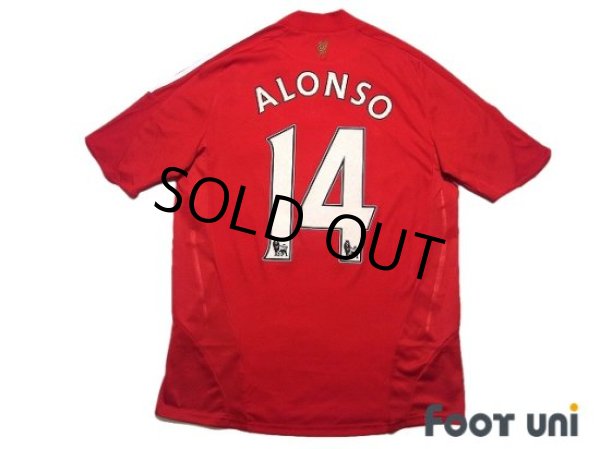 Photo2: Liverpool 2006-2008 Home SHirt #14 Xabi Alonso (2)