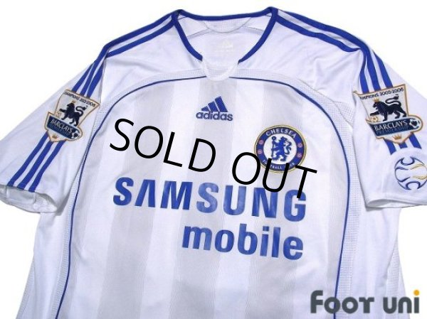 Photo3: Chelsea 2006-2007 Away Shirt #8 Frank Lampard BARCLAYS PREMIERSHIP Patch/Badge (3)