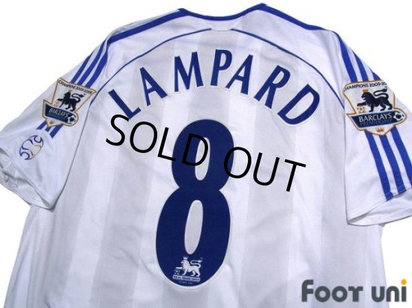 Photo4: Chelsea 2006-2007 Away Shirt #8 Frank Lampard BARCLAYS PREMIERSHIP Patch/Badge (4)