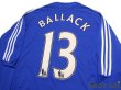 Photo4: Chelsea 2006-2008 Home Authentic Long Sleeve Shirt #13 Michael Ballack (4)