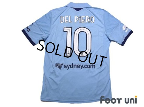 Photo2: Sydney FC 2013-2014 Home Shirt #10 Alessandro Del Piero w/tags (2)
