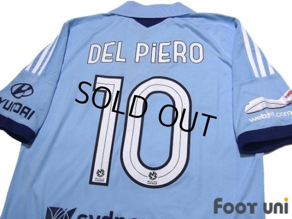 Photo4: Sydney FC 2013-2014 Home Shirt #10 Alessandro Del Piero w/tags (4)
