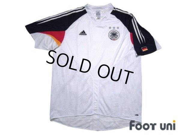 Photo1: Germany Euro 2004 Home Shirt (1)