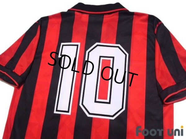 Photo4: AC Milan 1993-1994 Home Shirt #10 Scudetto Patch/Badge (4)