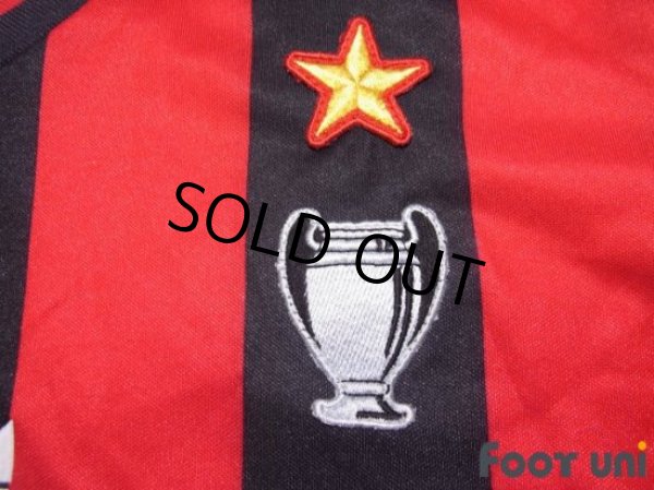 Photo5: AC Milan 1990-1992 Home Reprint Shirt (5)